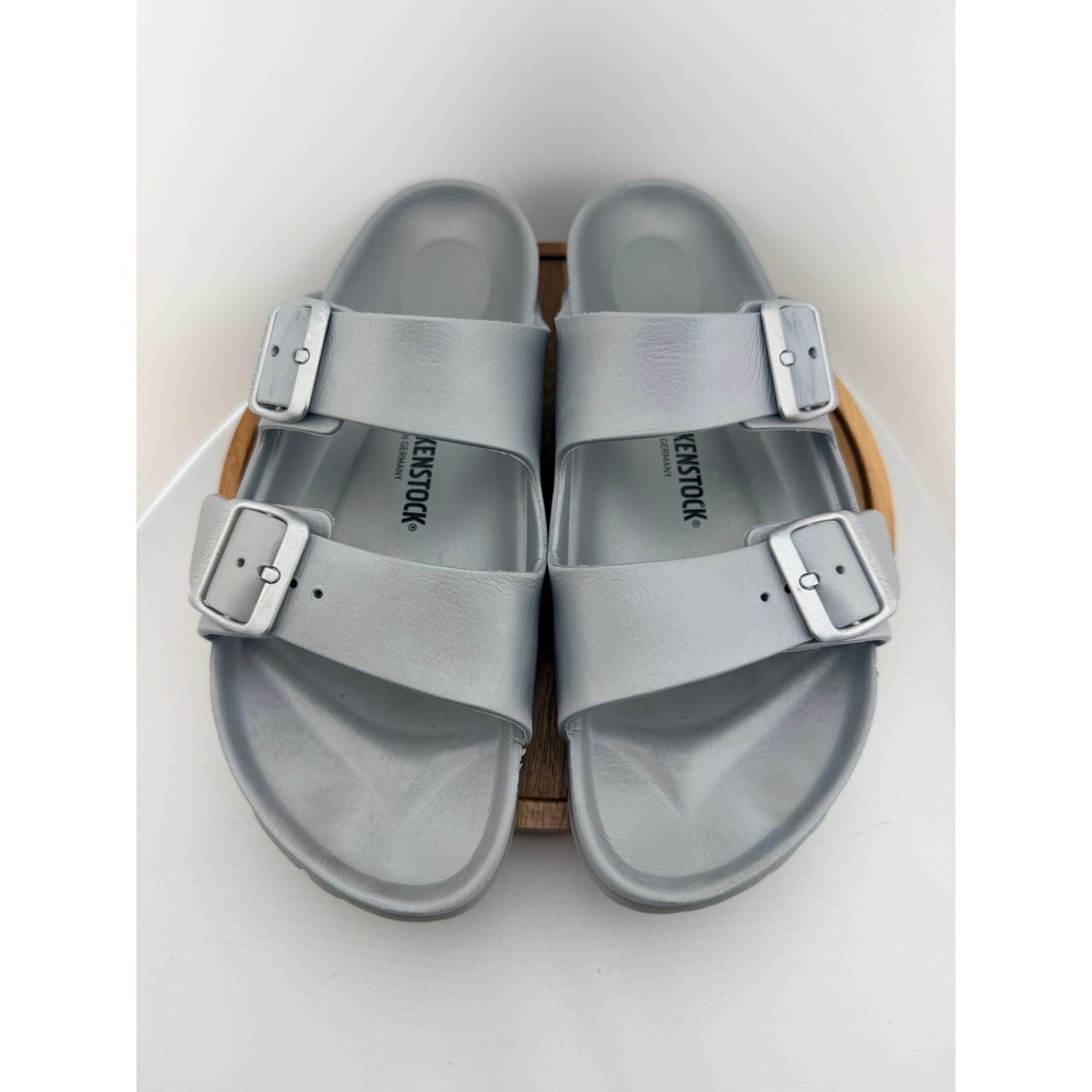 Birkenstock Arizona EVA Silver Sandals Women's 10 Men's 8 Size 41 Gray